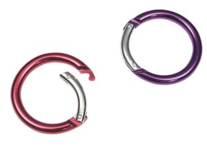 Moschettone Round Karabiner (2pz)