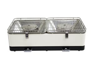 Barbecue Santorin white con pinza