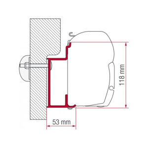EURA MOBIL KARMAN 450 CM.