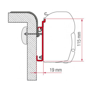ADAPTER RAPIDO 350 CM.