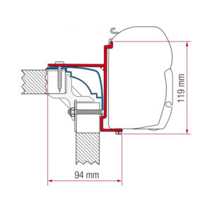 ADAPTER LAIKA ECOVIP 390 CM.