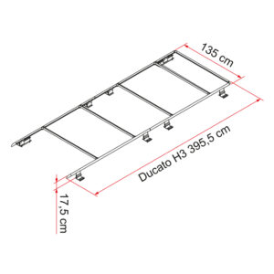 ROOF RAIL DUCATO H3