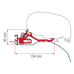 KIT F80S DUCATO/JUMPER/BOXER H2 DAL 2006 PER L2/L3 NERO
