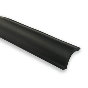 PROFILO PLASTICO COPRIVITI MM.11 NERO CF. MT. 120