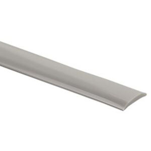 PROFILO PLASTICO COPRIVITI 12 MM GRIGIO CF.MT.120