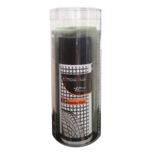 X-P GOMMA BLACK SPRAY 400 ML CON PANNO MICROFIBRA