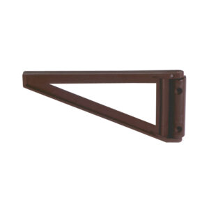 MENSOLA SNODATA MARRONE SOSTEGNO PIANI RIBALTAB.185X90X23MM