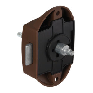 SERRAURA PUSH-LOCK BAGNO MARRONE CF.PZ.5