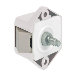 SERRATURA MINI PUSH-LOCK BIANCA CF.PZ.5