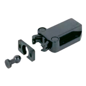 BLOCCA CASSETTI IN ABS NERO
