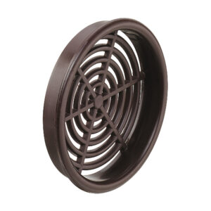 AREATORE CIRCOLARE MARRONE DA INCASSO DIAM.60MM