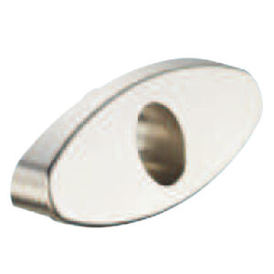 ROSETTA OVALE DIAM.19MM. NICHEL PER PUSH-LOCK