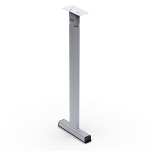 STAR 4 GAMBA PIEGHEVOLE ALLUMINIO/ACCIAIO 60X32MM. H.720MM.