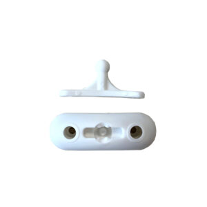 FERMAPORTA ESTERNO BIANCO CF.PZ.10