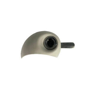 FLAP-LOCK MOON 1105 SX BIANCA CON CILINDRO E CHIAVI