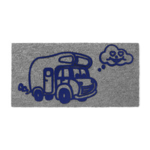 DERBY FLOCK ZERBINO GRADINO 25X50 GRIGIO CAMPER BLU CF.PZ.5