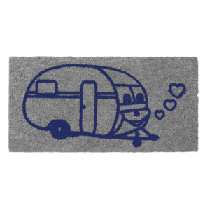DERBY FLOCK ZERBINO 40X60 GRIGIO CARAVAN BLU CF.PZ.5