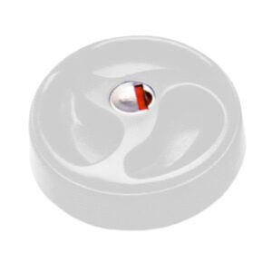 TAPPO BOCCHETTONE A TRE RAZZE BIANCO