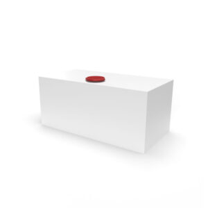SERBATOIO 80X35X40 CM. LT.112 BIANCO