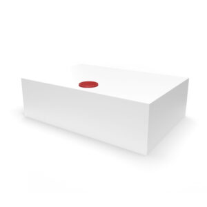 SERBATOIO 95X28X65 CM. LT.170 BIANCO