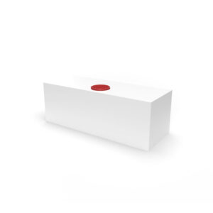 SERBATOIO 80X28X30 CM. LT.67 BIANCO