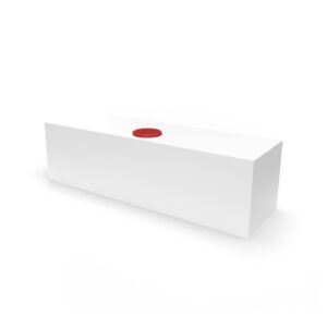 SERBATOIO 100X28X30 CM. LT.84 BIANCO