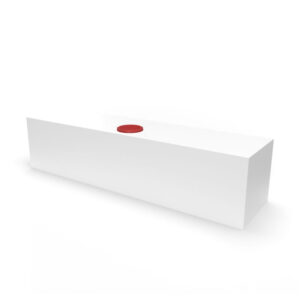 SERBATOIO 120X28X30 CM. LT.100 BIANCO