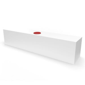 SERBATOIO 140X30X28 CM. LT.117 BIANCO