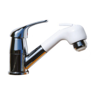 MISCELATORE MONOCOMANDO CON DOCCIA ESTRAIBILE