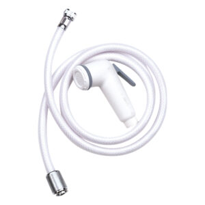DOCCETTA CON FLESSIBILE IN PVC BIANCA 200CM. 3/8" F