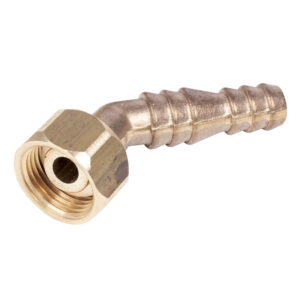 RACCORDO A 45° IN OTTONE CF.PZ.10