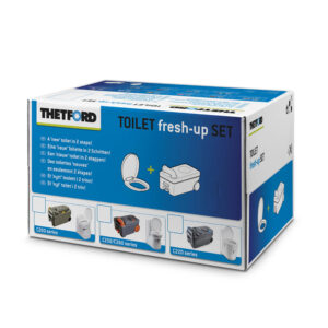 CASSETTA WC - FRESH UP SET C220 CON MANIGLIA E RUOTE