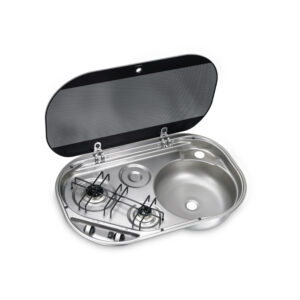 MONOBLOCCO HSG 2440R 2 FUOCHI CON COPERCHIO