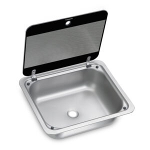 LAVELLO CON COPERCHIO IN VETRO SNG 4133