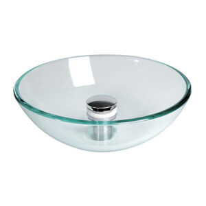 LAVELLO IN VETRO DIAM.280MM. CON PILETTA
