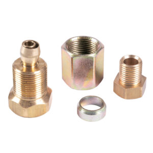 RACCORDO DIRITTO PER TUBI DI RAME/FLESSIBILI 1/4"