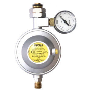 REGOLATORE BOMBOLA 30Mbar 1,2kg/h ATTACCO ITALIA