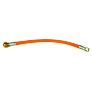 TUBO FLESSIBILE GOMMA ALTA PRESSIONE 45CM. ATTACCO TEDESCO