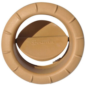 BOCCHETTA FINALE BEIGE PER TUBI DIAM.65MM. CF.PZ.5