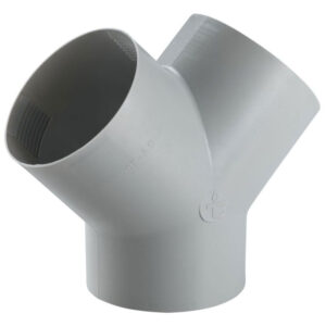 RACCORDO A Y GRIGIO PER VENTILAZIONE CF.PZ.5