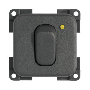 INTERRUTTORE MC12N 12V+LED GRIGIO
