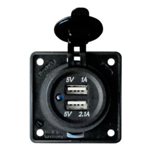 BMP2USB PRESA DOPPIA USB 5V GRIGIA