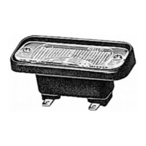 FANALE LUCE TARGA DI SERIE SU MOBILVETTA