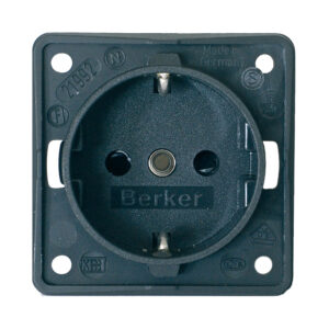 PRESA BERKER SCHUKO 230V 16A GRIGIA