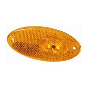 LUCE SIDE-MARKER ARANCIO SBALZO ORIZZONTALE