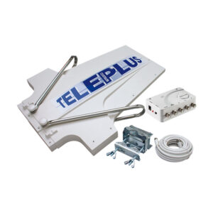 TELEPLUS ANTENNA 36dB TV DIR.+AMPLIF.AT36+5 MT. CAVO COAX.