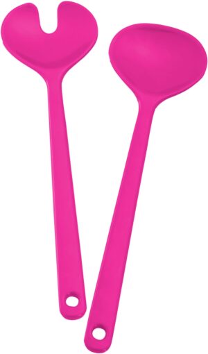 Set posate insalata pink