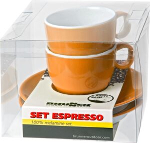 Set Espresso arancione