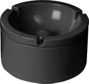 Portacenere nero