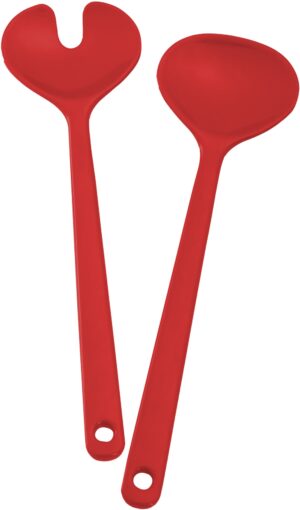 Set posate insalata rosso